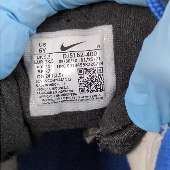 2x 👯♀️Host Pick⚡️NWOT Nike Air Griffey Max 1 (GS) - Picture 12 of 14